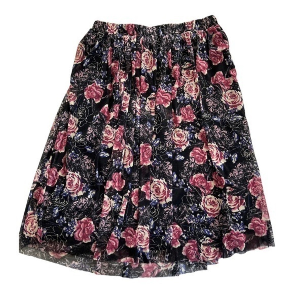 Self Esteem Floral Knee Length Women’s‎ Skirt        Sz M